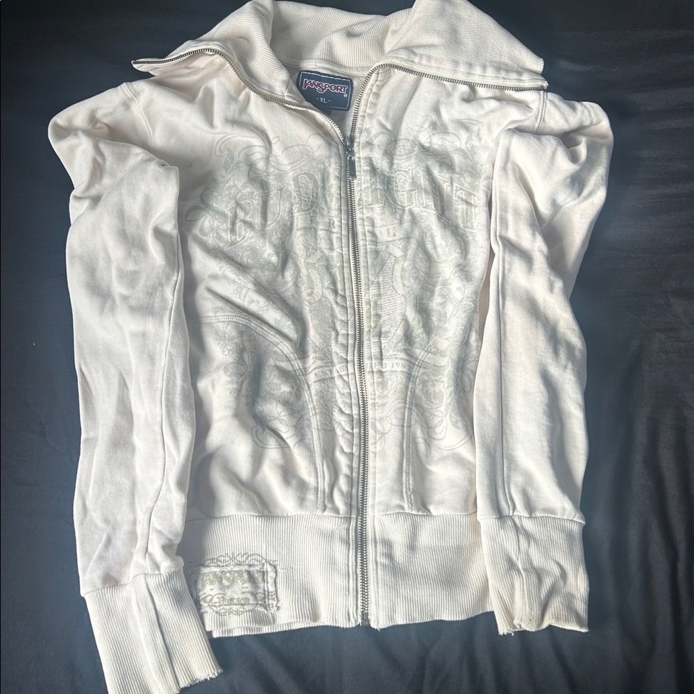 Jansport Cream Y2k Jacket